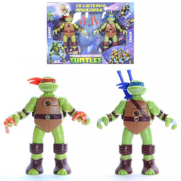 Set of Teenage Mutant Ninja Turtles 2*15cm (assorted)